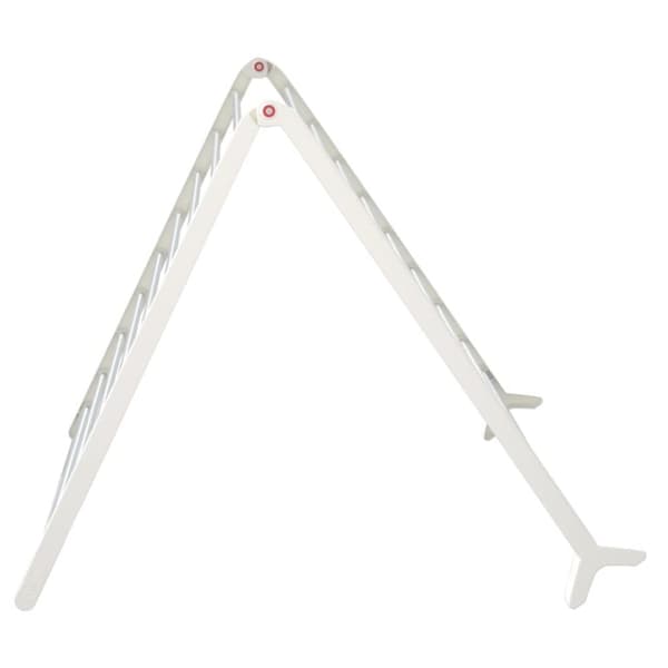vidaXL tørrestativ til badekar 53-90 cm udvideligt aluminium - Tørrestativer