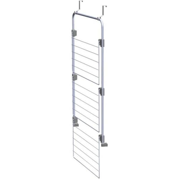 Metaltex Hängande torkställning Gale 11 m silver 430393