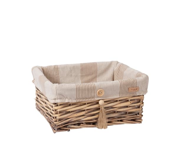 Kurv WILLI STRIPE 34x25xH15cm