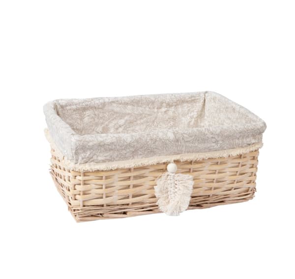 Kurv WILLI TASSEL 38x25xH16cm