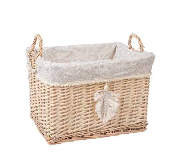 Kurv WILLI TASSEL 44x33xH30cm