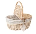 Miniatyrbillede 2 af 2: Picnickurv WILLI TASSEL 40x32xH17/40cm
