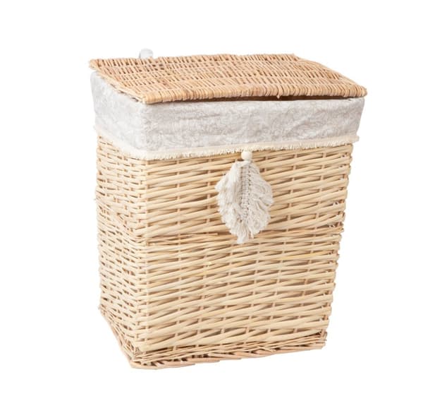 Pyykkikori WILLI TASSEL 39x28xH45cm