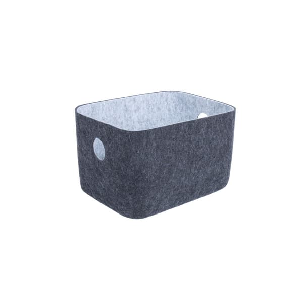 Kori LIDO HUOPA 20x15,5xH12cm, tummanharmaa