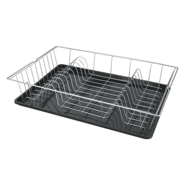 Metaltex Colonia tiskiastia 48x30 cm hopea/harmaa