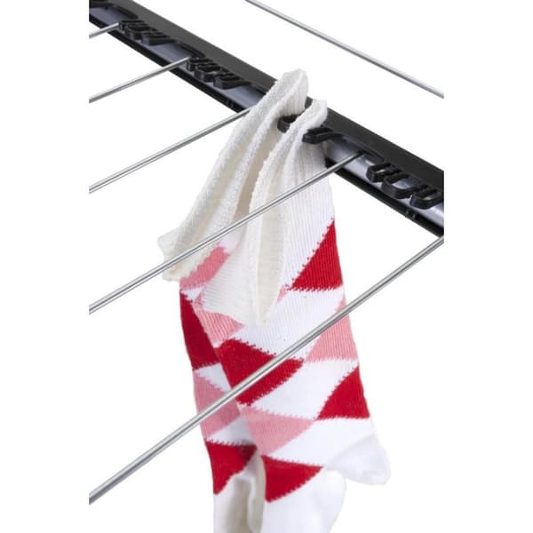Tomado Hydra Plus Tørrestativ 18 m Line 179x56x105 cm Grå/Sort
