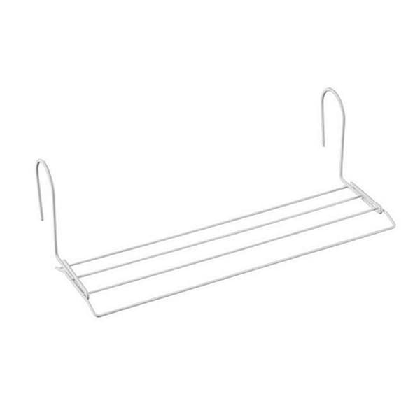 Metaltex Iseo Kølertørrestativ 58x17 cm 2 m Tøjsnor Hvid