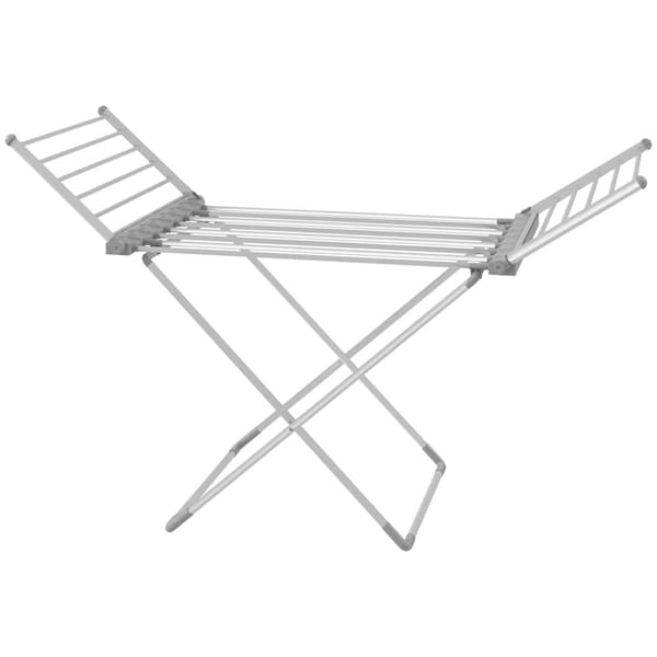 Rootz -vaatteet Väliaineen kuivausrumpu - kuivausteline - taitettava kuivausjalusta - kevyt muotoilu - 144 cm x 53cm x 91cm