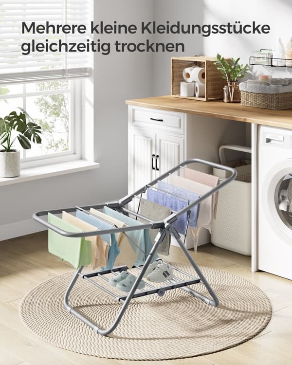 Tøjstativ, SONGMICS, 44 x 101 x 54 cm, duegrå