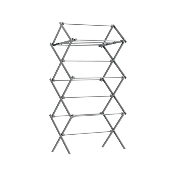 Tøjstativ, SONGMICS, 37x75x135,1 cm, Grå.