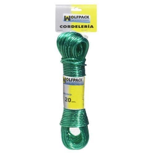 Plastad stållina Ø 3,0 mm. (Skein 10