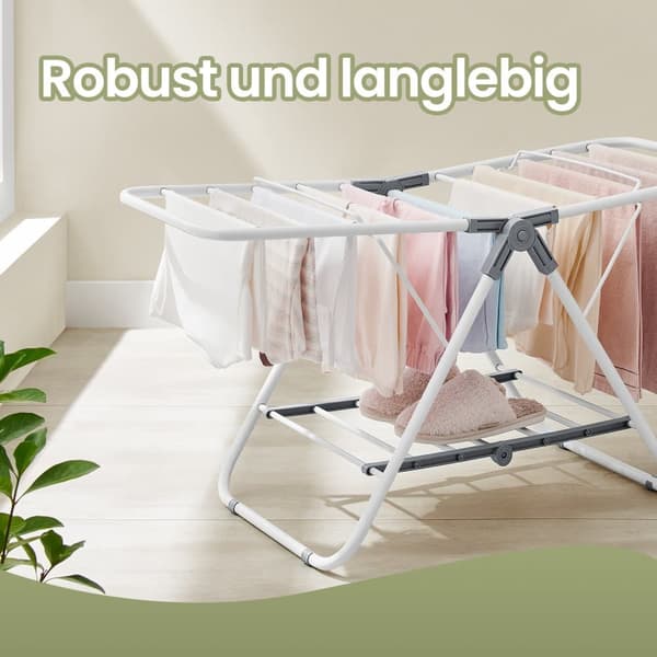 Klädhängare, SONGMICS, 44x101x54 cm, Vit