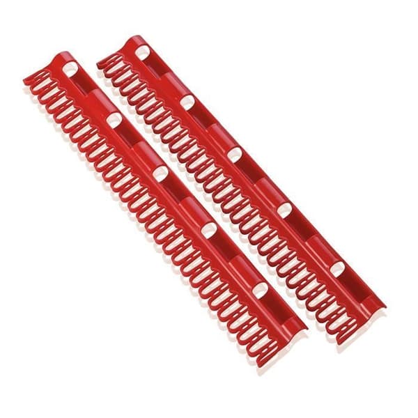 LeifHeit 81534 Hållarsats Plast Röd 7,5 x 2 x 39 cm 2 Styck: Kök & Hem