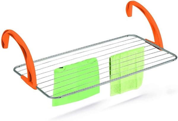 Casabriko - 44912 - Balkong Torktumlare 105x55x4,5 cm Arancio/INOX