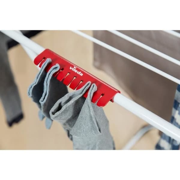Klädhängare - VILEDA - Extra - 20m torkning - Aluminium - Repkåds skydd