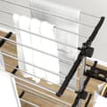 Miniatyrbillede 8 af 9: Tøj tørretumbler, 142x55x172 cm, Sort