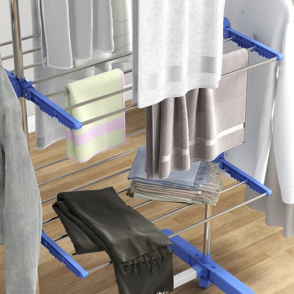 Kuivausrumpu, 142L x 55S x 152K cm, Sininen