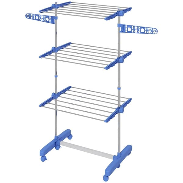 Kuivausrumpu, 142L x 55S x 152K cm, Sininen