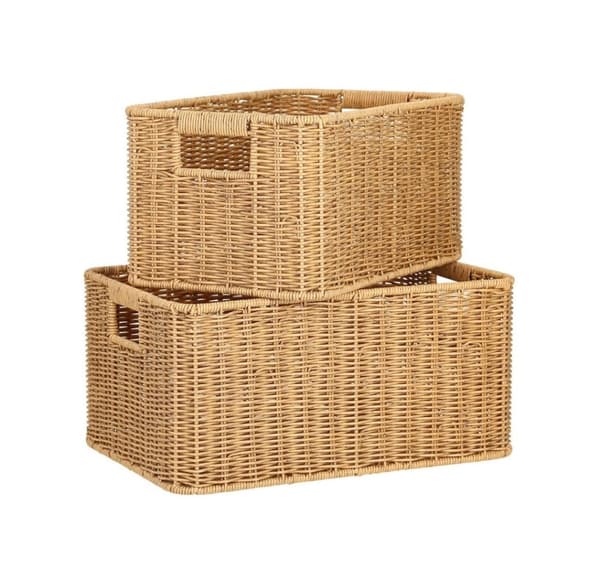 Basket BASILE 33x22xH17cm, natural