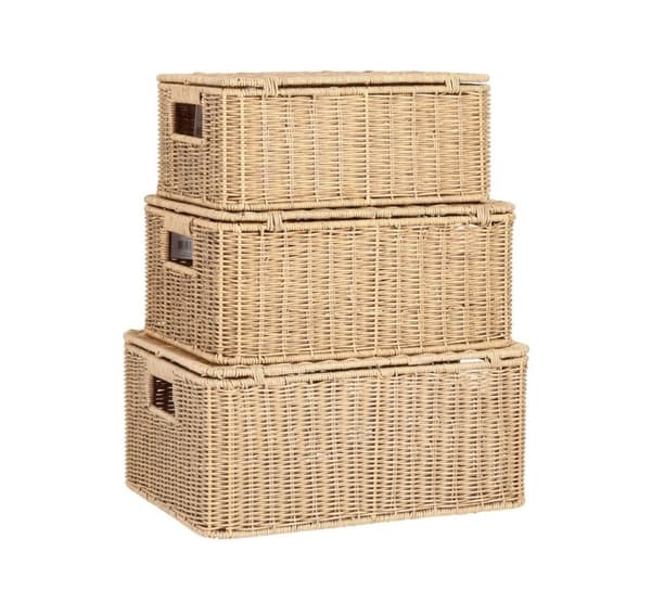 Basket BASILE 37x27xH17cm, natural