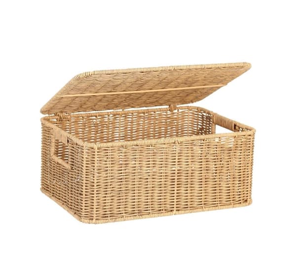 Basket BASILE 37x27xH17cm, natural