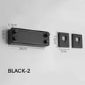 Miniatyrbillede 2 af 2: Retractable Tøjline, Væghængt, Justerbar Snor, Polyester Materiale,SORT