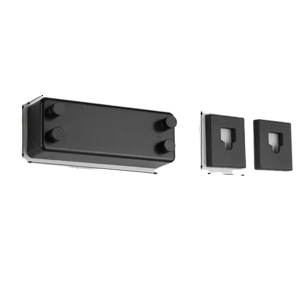 Retractable Tøjline, Væghængt, Justerbar Snor, Polyester Materiale,SORT
