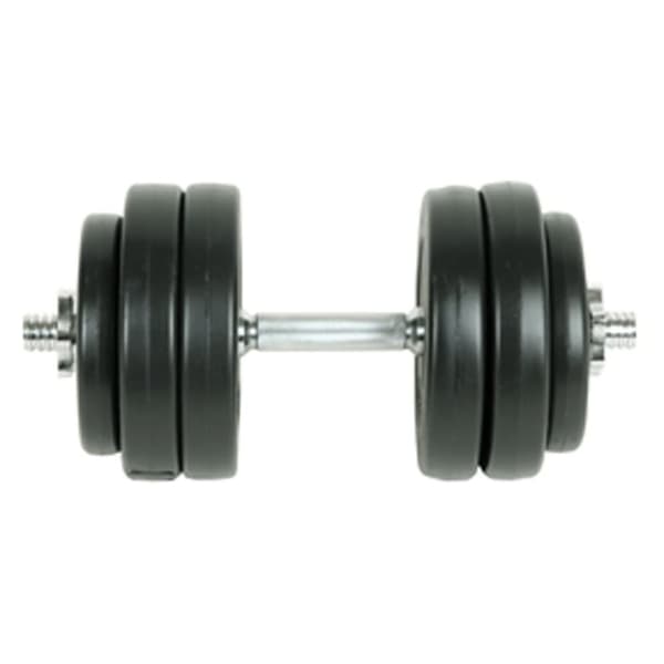 vidaXL Hantelset 9 delar 15 kg
