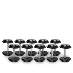 Håndvægtsæt Pro, 5 par, 10-20 kg, inSPORTline