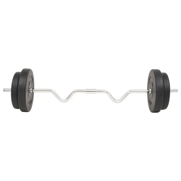 vidaXL vægtstangsæt 30 kg