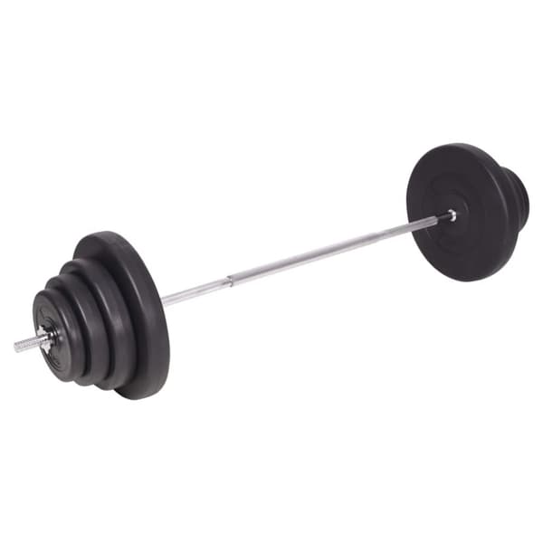 vidaXL Vektstang- og manualsett 120 kg