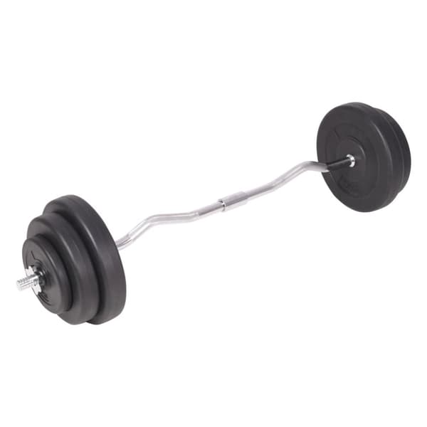vidaXL Vektstang- og manualsett 120 kg