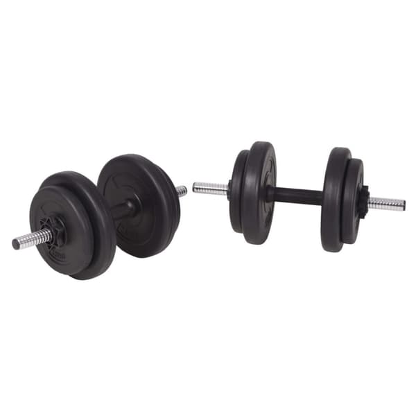 vidaXL Vektstang- og manualsett 120 kg