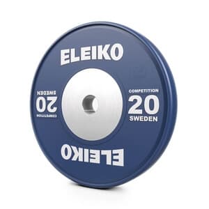 Vektskive IWF Weightlifting Competition, 20 kg, blå, Eleiko