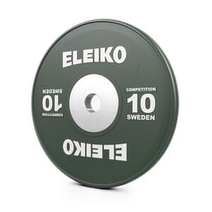Vektskive IWF Weightlifting Competition, 10 kg, grønn, Eleiko