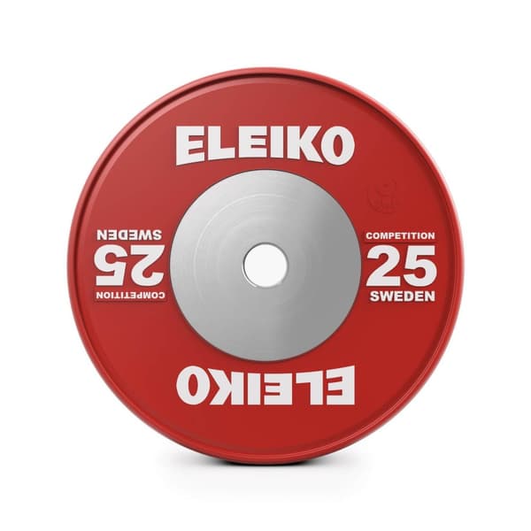 Viktskiva IWF Weightlifting Competition, 25 kg, röd, Eleiko CDON