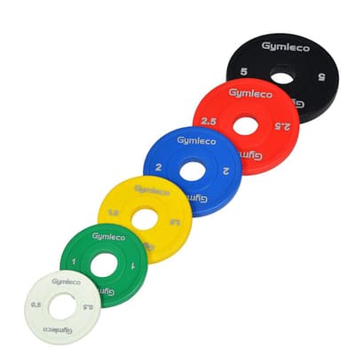 Gymleco Urethane Fractional Bumper plates 50 mm