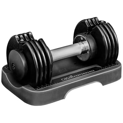 Casall PRF Adjustable dumbbell set 10 kg, Käsipainot säädettävät