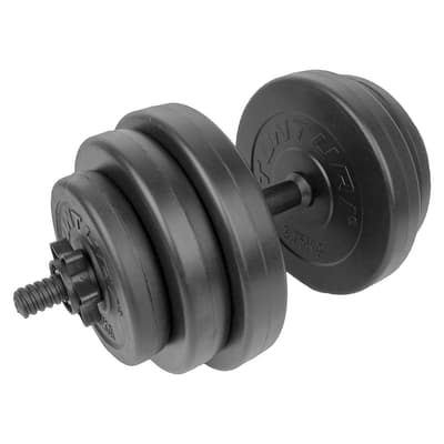 Vinyl Dumbbellset 28kg, Käsipainosetit
