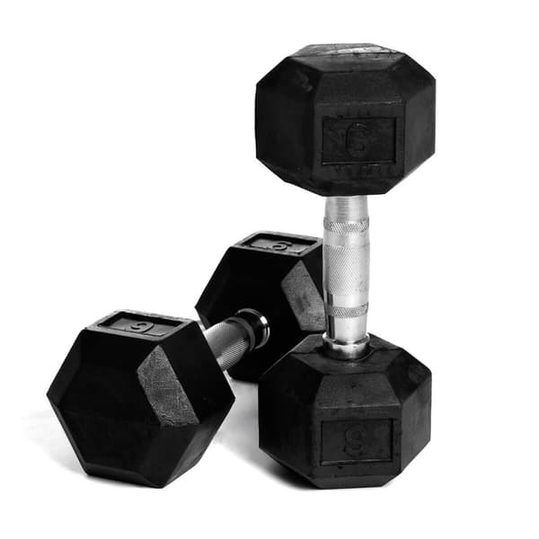 Hex-käsipaino, purukumi, JTC Power, 15 kg