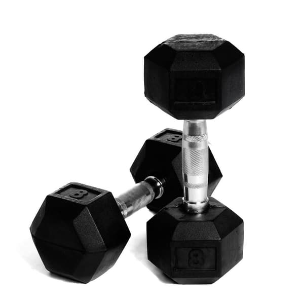 Hex-käsipaino, purukumi, JTC Power, 15 kg