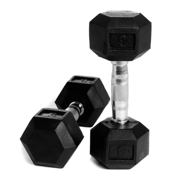 Hex-käsipaino, purukumi, JTC Power, 15 kg