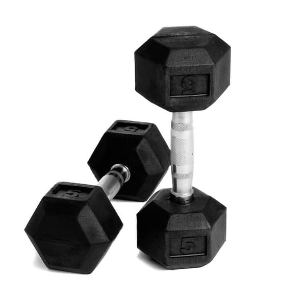 Hex-käsipaino, purukumi, JTC Power, 15 kg