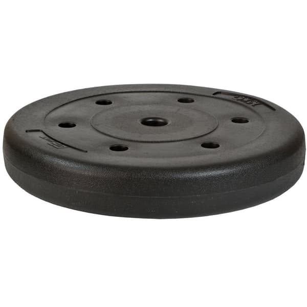 Painolevy 26,5 mm 15 kg käsipaino paino musta