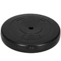 Miniatyrbillede 3 af 3: Halterskive 20 kg - sort bitumen med beton - 31 mm stang diameter
