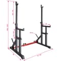 Miniatyrbillede 6 af 11: Squat rack Creed - sort
