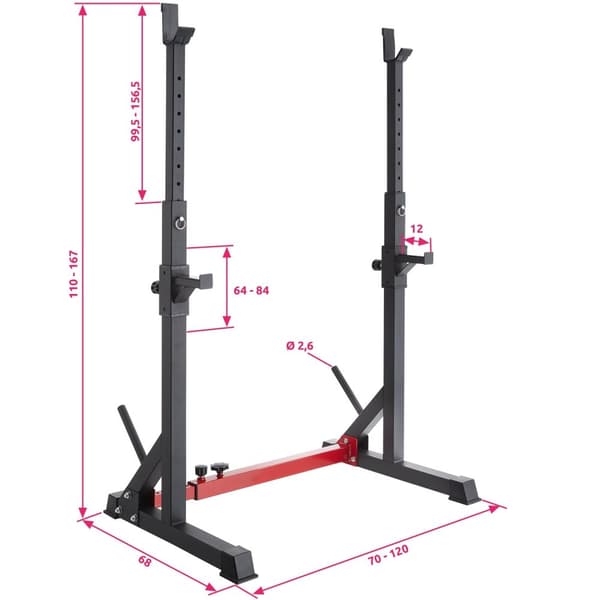 Squat rack Apollo - sort