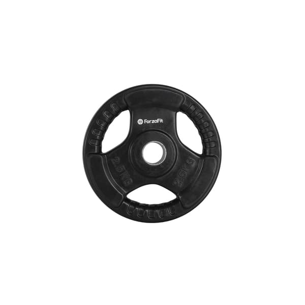 ForzaFit-painolevy - Käsipainot - 1x 2,5 kg - 30 mm - Kumi