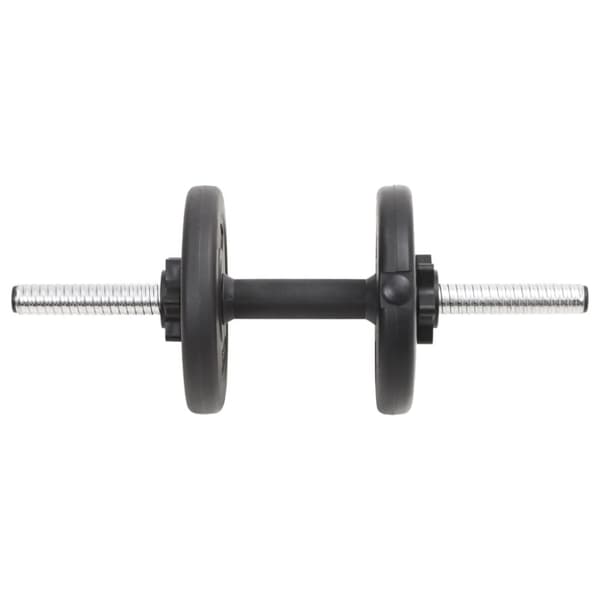 vidaXL Skivstång och hantlar set 30 kg