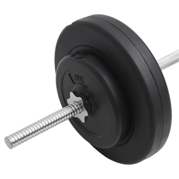 vidaXL Painonnostotanko levypainosarjalla 30 kg